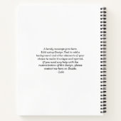 フォトオーバーレイフレームラブカップル結婚の計画 ノートブック (裏面)