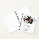 フォトオーバーレイフレームラブカップル結婚の計画 ノートブック (内部)