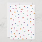 フォトオーバーレイCHAPTER (any age) Birthday Party 招待状 (裏面)