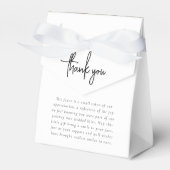フォトオーバーレイNewlyweds 結婚's Thank You フェイバーボックス (正面サイド)
