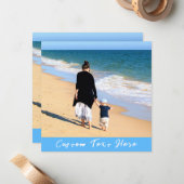 フォトカお気に入りのードとフォトカスタム文字 ノートカード (正面/裏面インサイチュ)