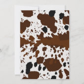 フォトカウアイワンテラコッタプレイド誕生日 招待状 (裏面)