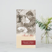 フォトカエレガントードに感謝 サンキューカード (スタンド正面)