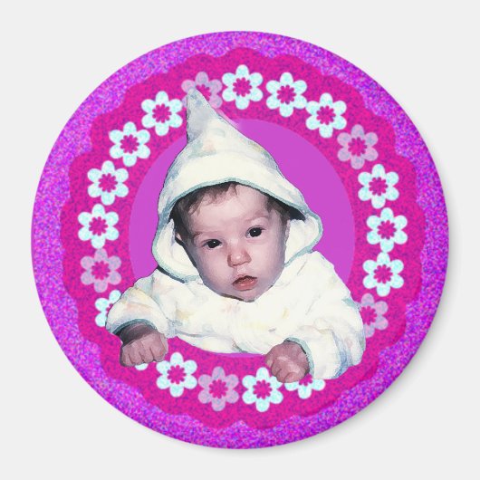 フォトカスタマイズマグネット マグネット (正面)