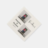 フォトカスタムウェディングナプキン スタンダードカクテルナプキン (角)