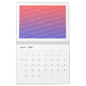 フォトカスタムカレンダーの任意の年の追加 カレンダー (3月 2026)