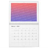 フォトカスタムカレンダーの任意の年の追加 カレンダー (2月 2026)