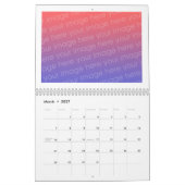 フォトカスタムカレンダーの任意の年の追加 カレンダー (3月 2027)