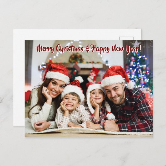 フォトカスタムクリスマス ポストカード (正面/裏面)