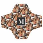 フォトカスタムコラージュの作成 – 1フォトモノグラム サッカーボール (フラット)