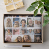 フォトカスタムコラージュの作成 – 25枚 薄葉紙 (ギフト)