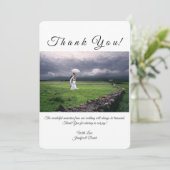 フォトカスタムサンキューカード サンキューカード (スタンド正面)