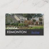 フォトカスタムテンプレートミニマルプロフェッショナル文字 名刺 (正面)