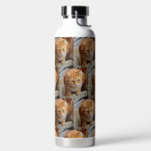 フォトカスタムドッグキャットペットテンプレート中継 ウォーターボトル (左面)