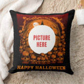 フォトカスタムハッピーハローウィン大事な行事 クッション (ブランケット)