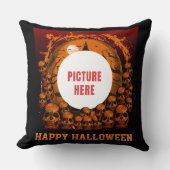フォトカスタムハッピーハローウィン大事な行事 クッション (正面)