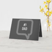 フォトカスタムファーザーデイカードを送信 カード (黄色い花)