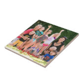 フォトカスタムホリパーソナライズされたークリスマスの作成 タイル (側面)