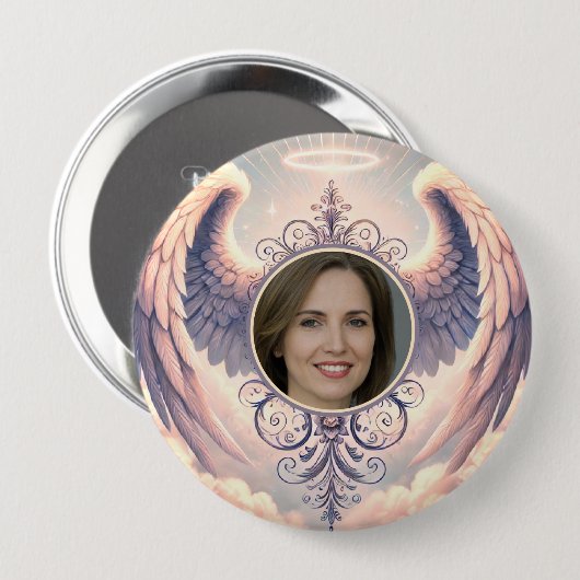 フォトカスタムメモリアルパステルの追加 缶バッジ (正面&裏面)