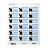 フォトカスタム住所 シール (フルシート)