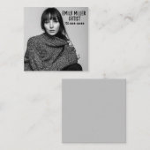 フォトカスタム名刺 スクエア名刺 (正面/裏面)