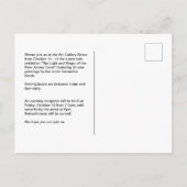 フォトカスタム招待状の追加 ポストカード (裏面)