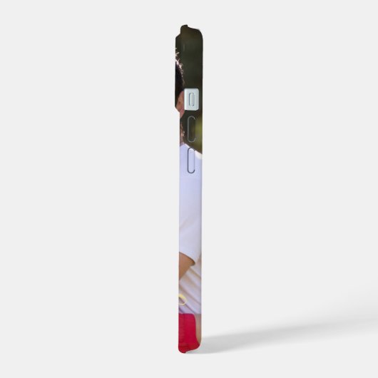 フォトカスタム文字のスリムスタイリッシュフィット値を作成 iPhone 15ケース (左側面)