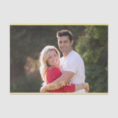 フォトカスタム文字パーソナライズされたギフトラップの作成 薄葉紙 (正面)