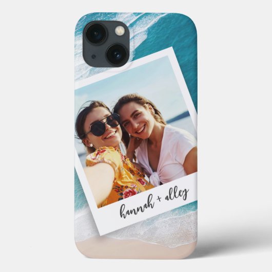 フォトカスタム文字ビーチ Case-Mate iPhoneケース (裏面)