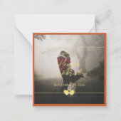 フォトカスタム文字フラットノートカードの追加 ノートカード (正面)