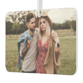 フォトカップルのフォトギフトカーを追加 カーエアーフレッシュナー (左)