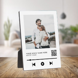 フォトカップルパーソナライズされたラブソング フォトプラーク