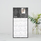 フォトカパーソナライズされたードカレンダー シーズンカード (スタンド正面)