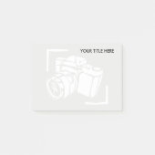 フォトカメラウォーターマーク画像フォトグラファー ポストイット (正面)