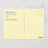 フォトカメラクラブ招待カスタム写真 ポストカード (裏面)