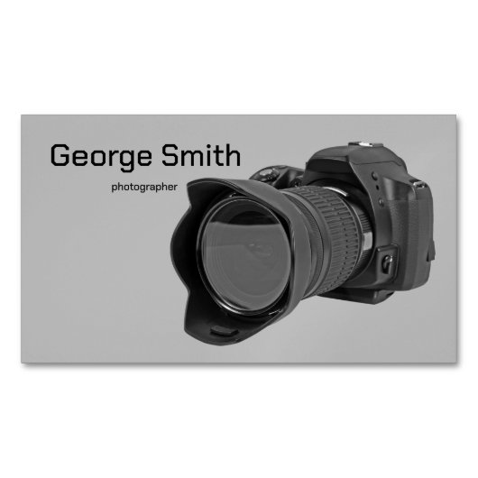 フォトカメラ マグネット名刺 (正面)