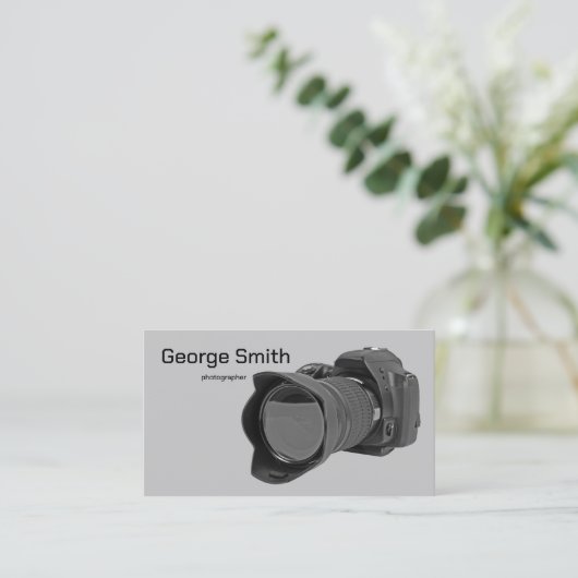 フォトカメラ 名刺 (スタンド正面)