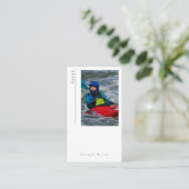 フォトカヤックモダン名刺 名刺 (スタンド正面)