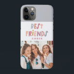 フォトカラフルおもしろい最高のタイポグラフィ友 iPhone 11 PROケース<br><div class="desc">写真カラフルおもしろいガーリータイポグラフィ最高の友達デザイン。コレクションのモダン一部。</div>