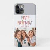 フォトカラフルおもしろい最高のタイポグラフィ友 Case-Mate iPhoneケース (裏)