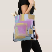 フォトカラ数々のーを絵画閉じる トートバッグ (クローズアップ)
