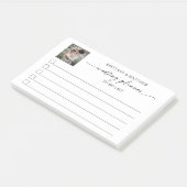 フォトカリグラフィインクウェディングプランナーの一覧 ポストイット (アングル)