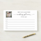 フォトカリグラフィインクウェディングプランナーの一覧 ポストイット (デスク)