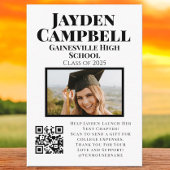 フォトカレッジファンドQRコード卒業 エンクロージャーカード