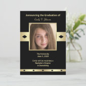 フォトカレッジ大学の卒業発表 案内状 (スタンド正面)