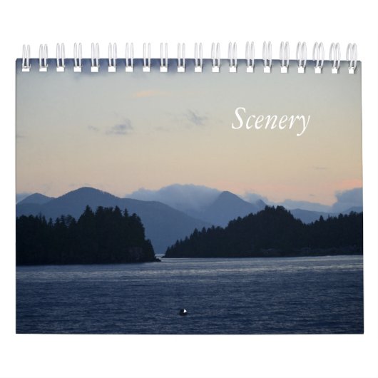 フォトカレンダーの景色 カレンダー (カバー)