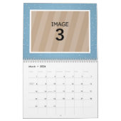 フォトカレンダーテンプレート2024カスタムファミリ写真 カレンダー (3月 2026)