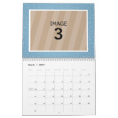フォトカレンダーテンプレート2024カスタムファミリ写真 カレンダー (3月 2019)