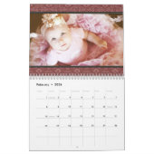 フォトカレンダーテンプレート2024カスタムファミリ写真 カレンダー (2月 2026)