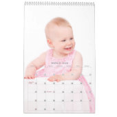 フォトカレンダー独身のページ カレンダー (3月 2026)